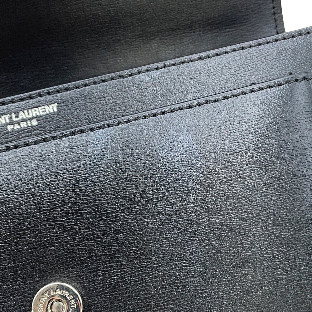 Saint Laurent Paris Chain Shoulder Bag Sunset Black - Picture 12 of 12